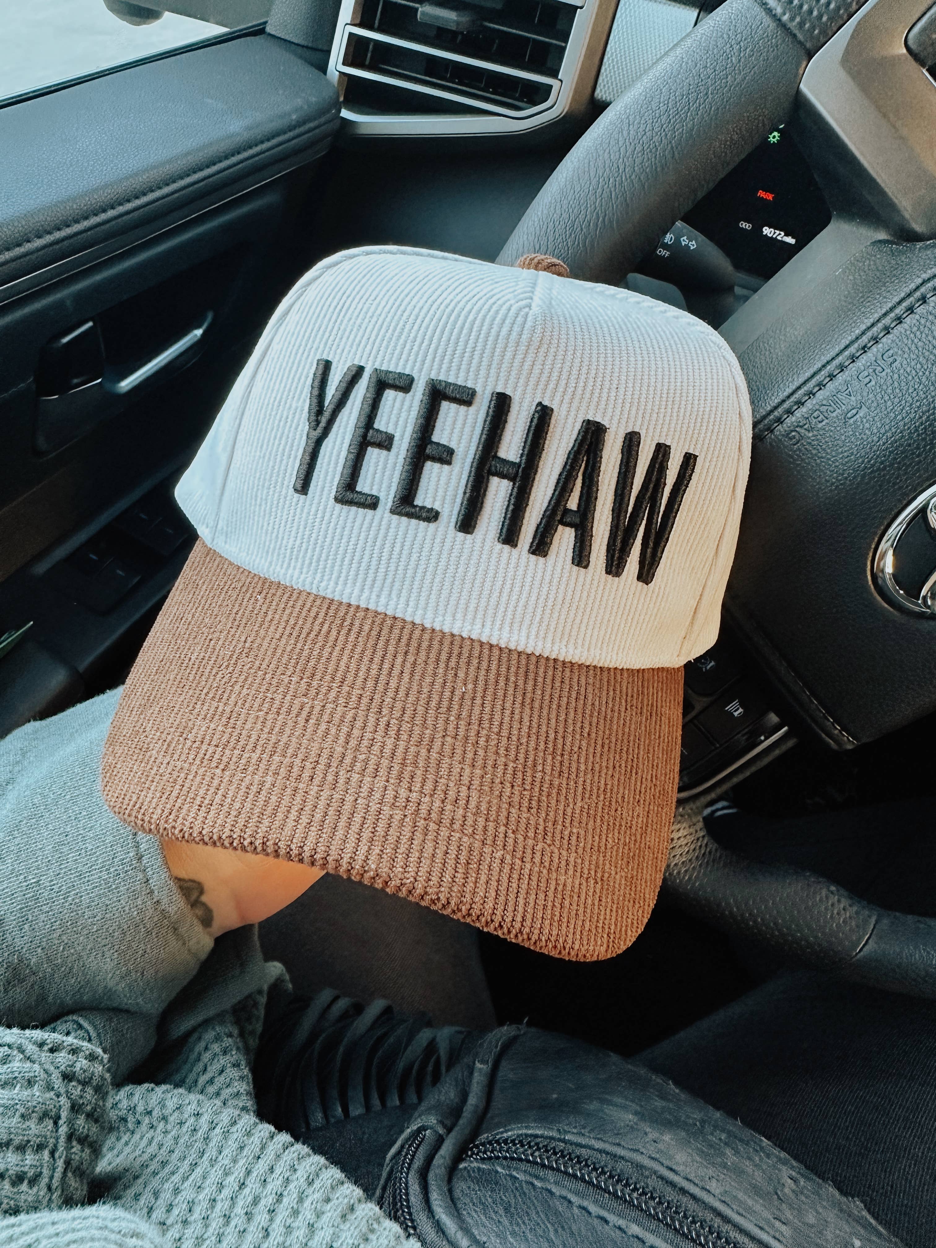 YEEHAW Embroidered Corded Hat
